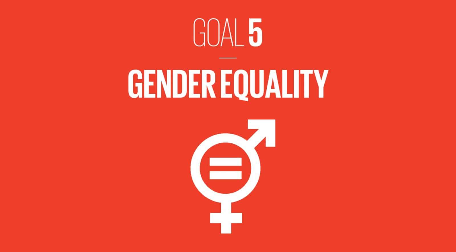 GOAL 5: Gender equality  UNEP - UN Environment Programme