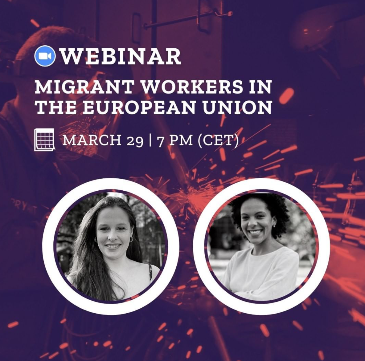 Migrant Workers in EU Webinar poster
