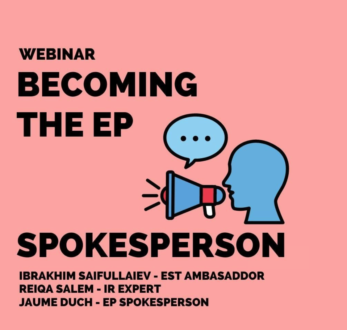 Becoming the EP Spokesperson Poster